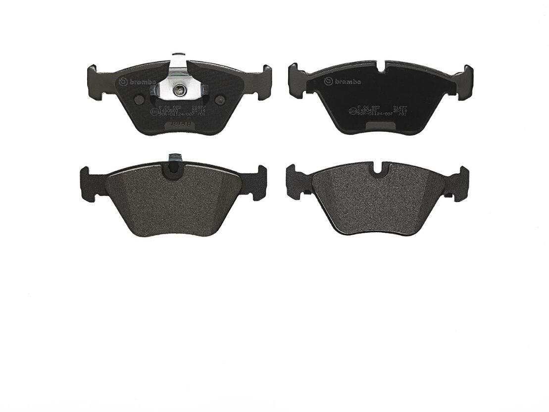 Brembo Disc Brake Pad Set - Front (Low-Metallic)